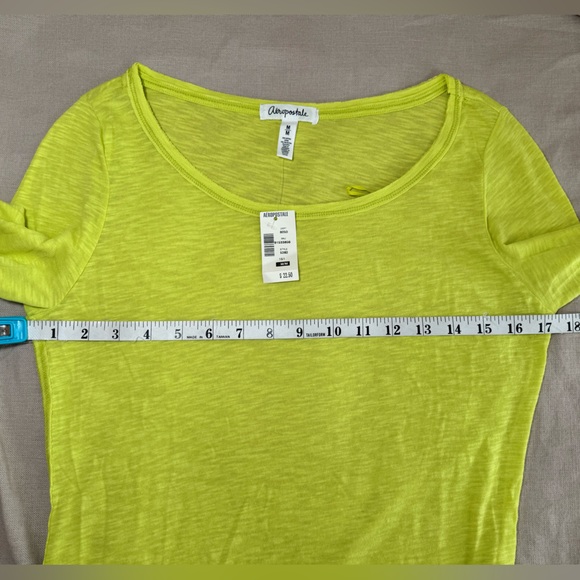Aeropostale Lightweight Scoop-neck Top - Picture 8 of 13